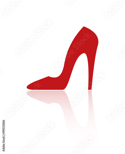 Red heel icon