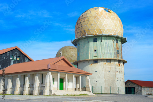 Old radar station. Portugal