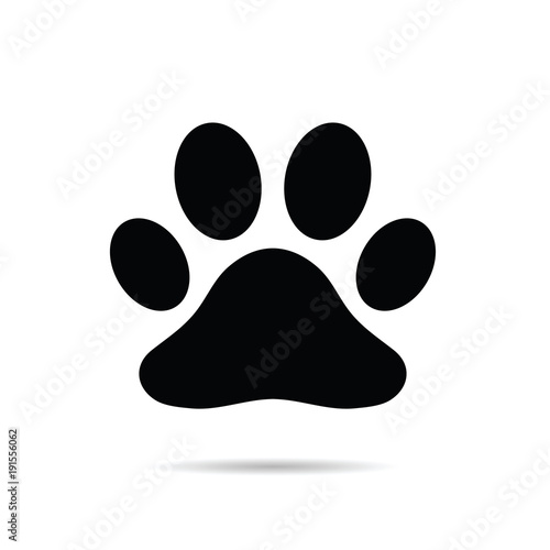 paw black icon