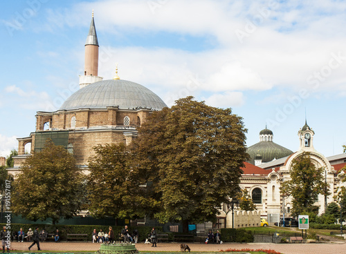 SOFIA, BULGARIA - OCTOBER 09, 2017: Djamilia mosque, build in 1576 year photo