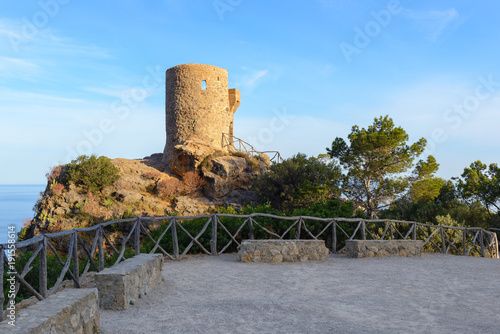 Verger Tower, northwest coast of Majorca, Spain photo