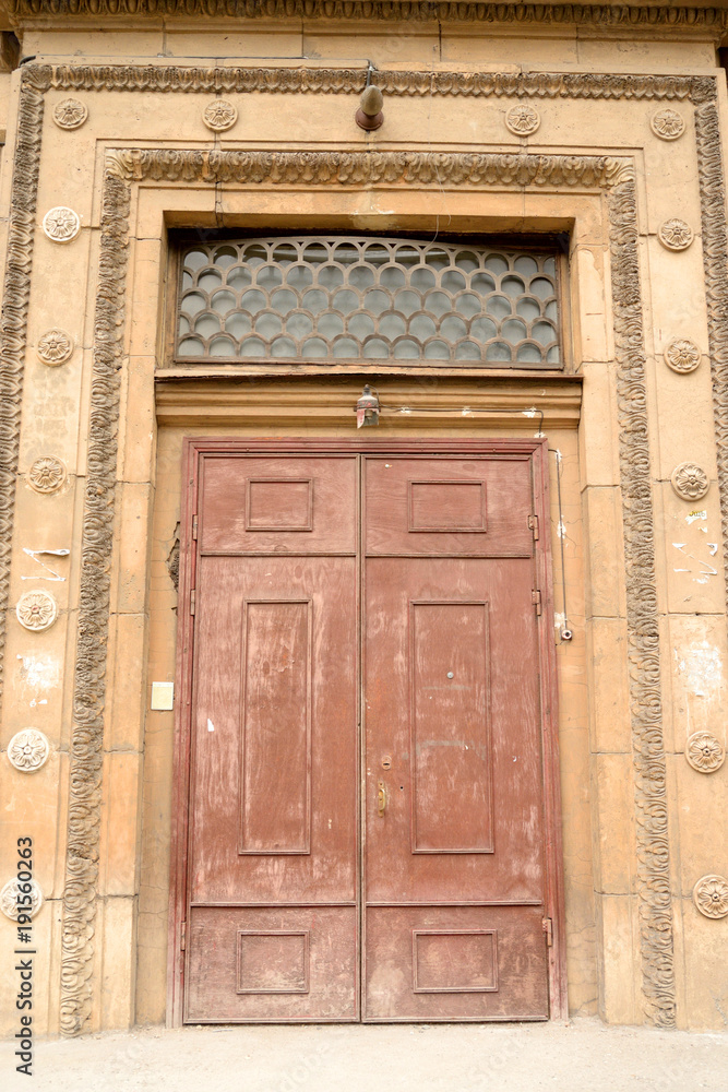 Door of old building. Door of old building.