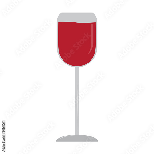 Isolated wine cup