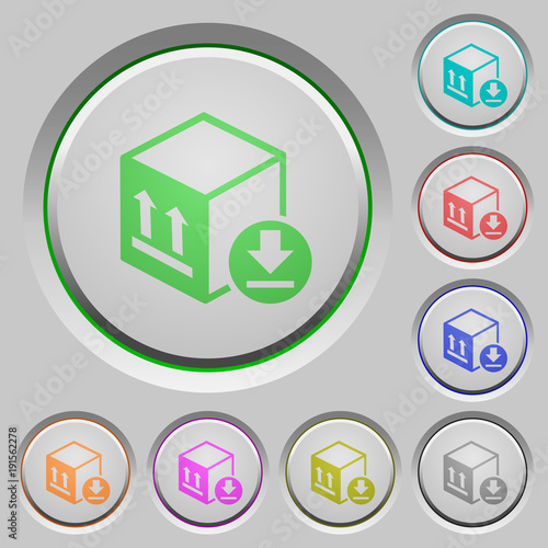 Package arrival push buttons