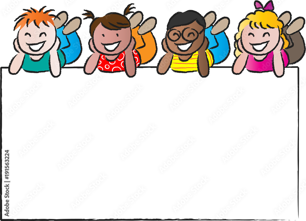 kids with card kids with card