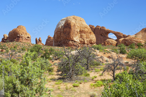 Skyline Arch  Arches National Park  Utah