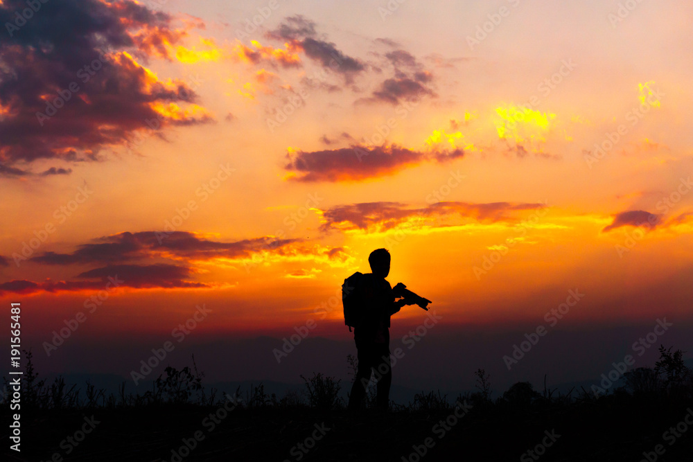Silhouette Photography Sunset Photography The orange sunset people are shooting Silhouette Photography Sunset Photography The orange sunset people are shooting