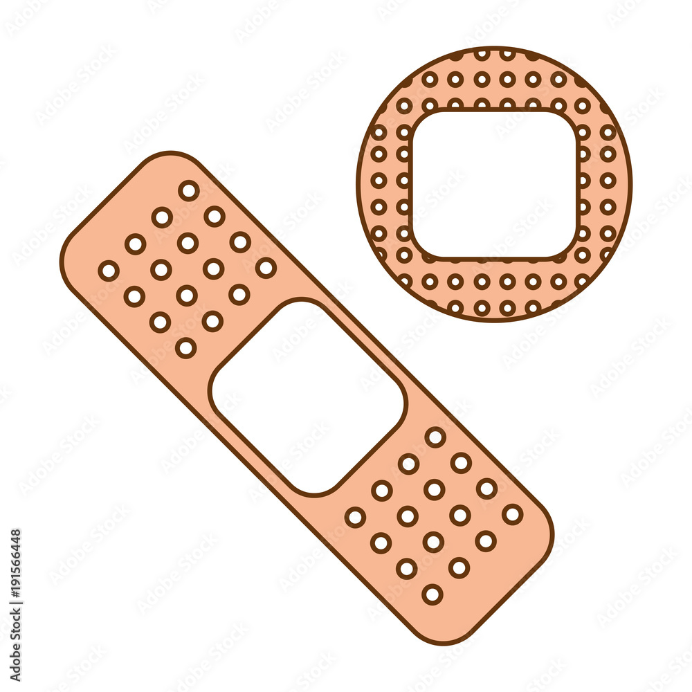 medicinal bandages isolated icon vector illustration design medicinal bandages isolated icon vector illustration design