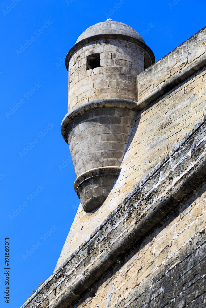 Europe, Spain, Balearic Islands, Mallorca. Palma fortress. Europe, Spain, Balearic Islands, Mallorca. Palma fortress.