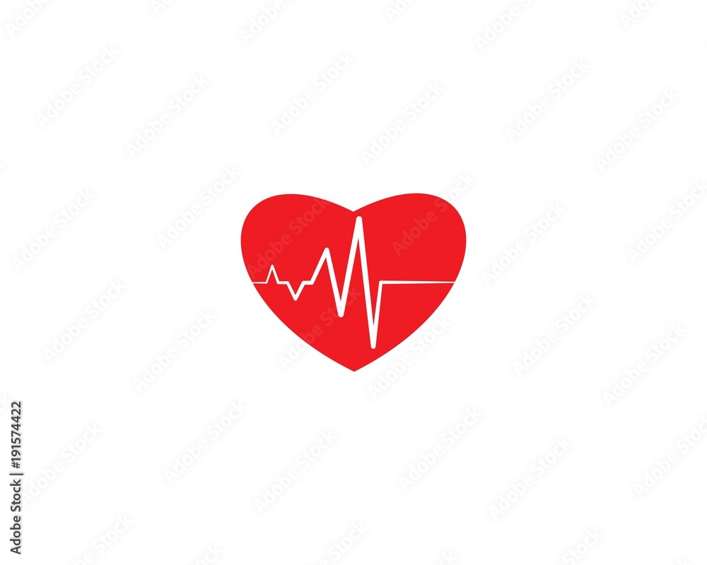 heart beat line vector heart beat line vector