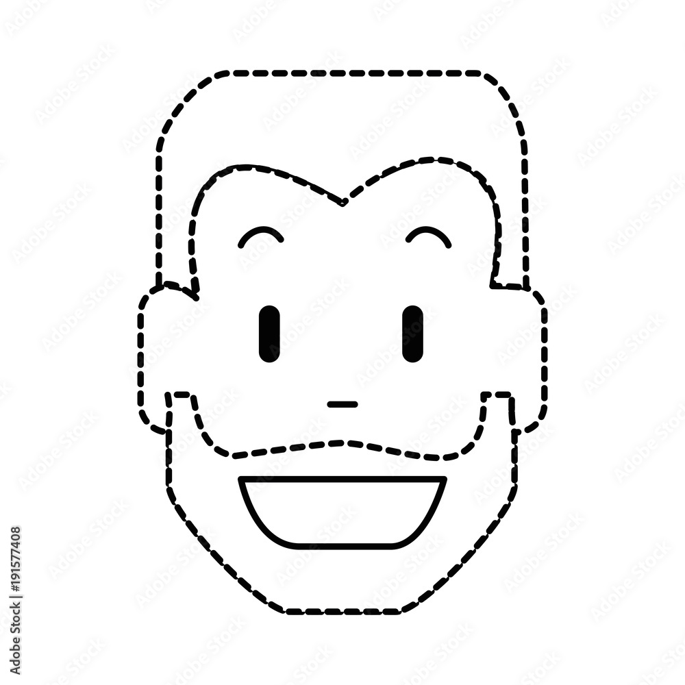 young man head avatar character vector illustration design young man head avatar character vector illustration design