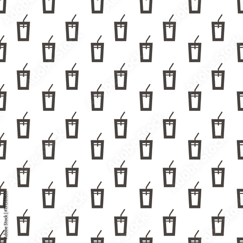 Pattern Glass water Abstract Geometric Wallpaper Vector illustration. background. black and white. on white background. icon