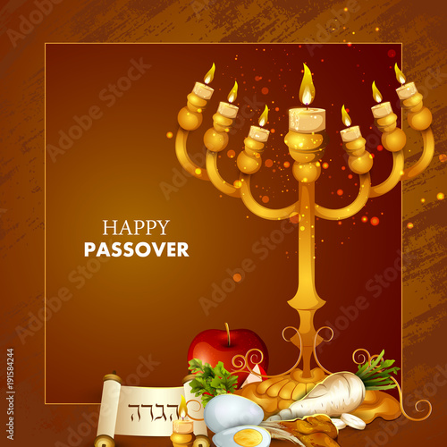 Jewish holiday of Passover Pesach Seder