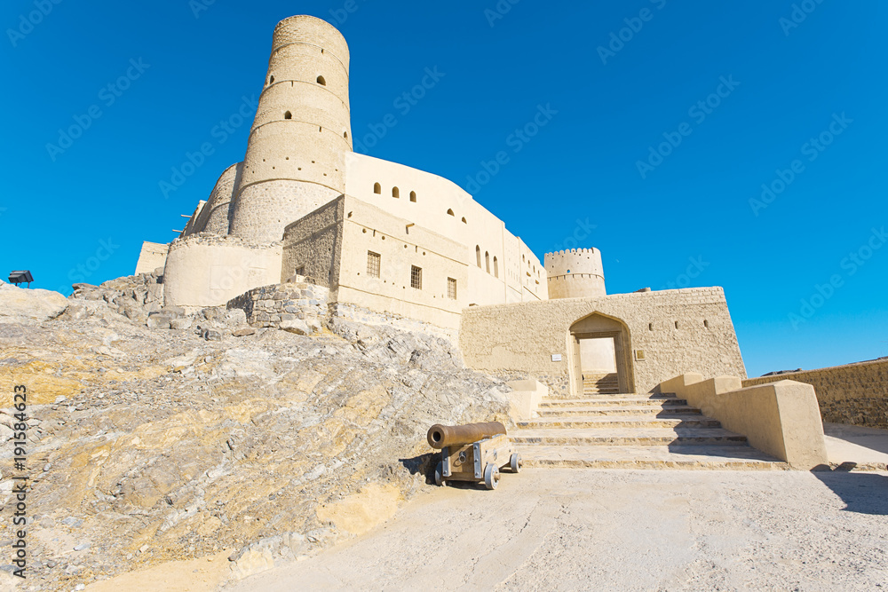 Bahla Fort entrance Oman 