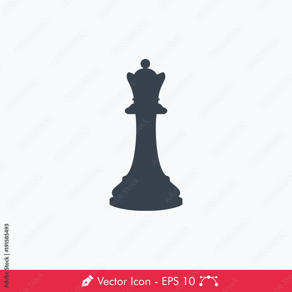 Queen Icon / Vector (Chess Pieces/Chessman) Queen Icon / Vector (Chess Pieces/Chessman)