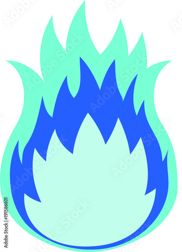 青い炎　フラット