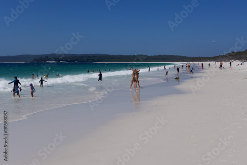 Hyams beach whitest sand in the world photo