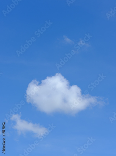 Blue sky and clouds © gexphos