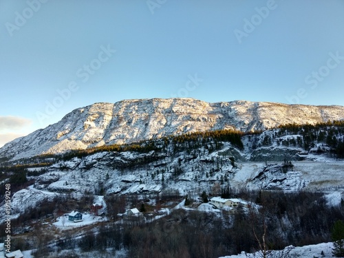 Sunny weather in Alta Northern Norway