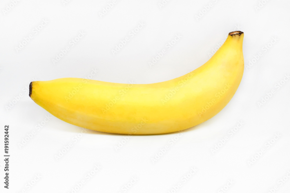 Banana isolated on white background. Banana isolated on white background.
