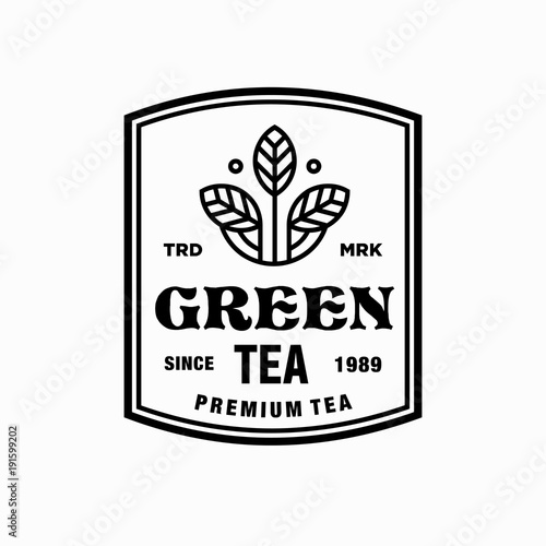Tea-vector logo/icon illustration
