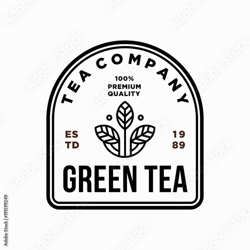 Tea-vector logo/icon illustration
