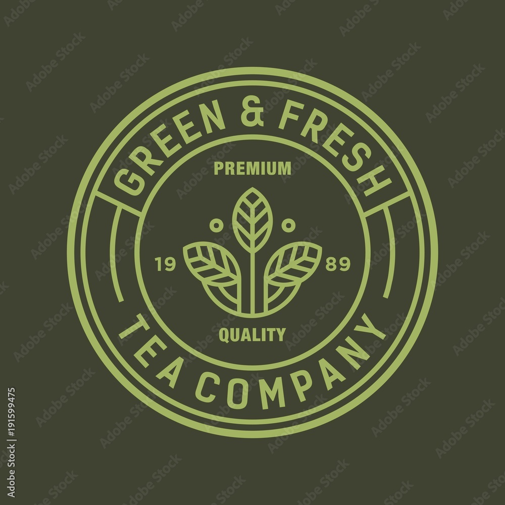 Tea-vector logo/icon illustration
Tea-vector logo/icon illustration