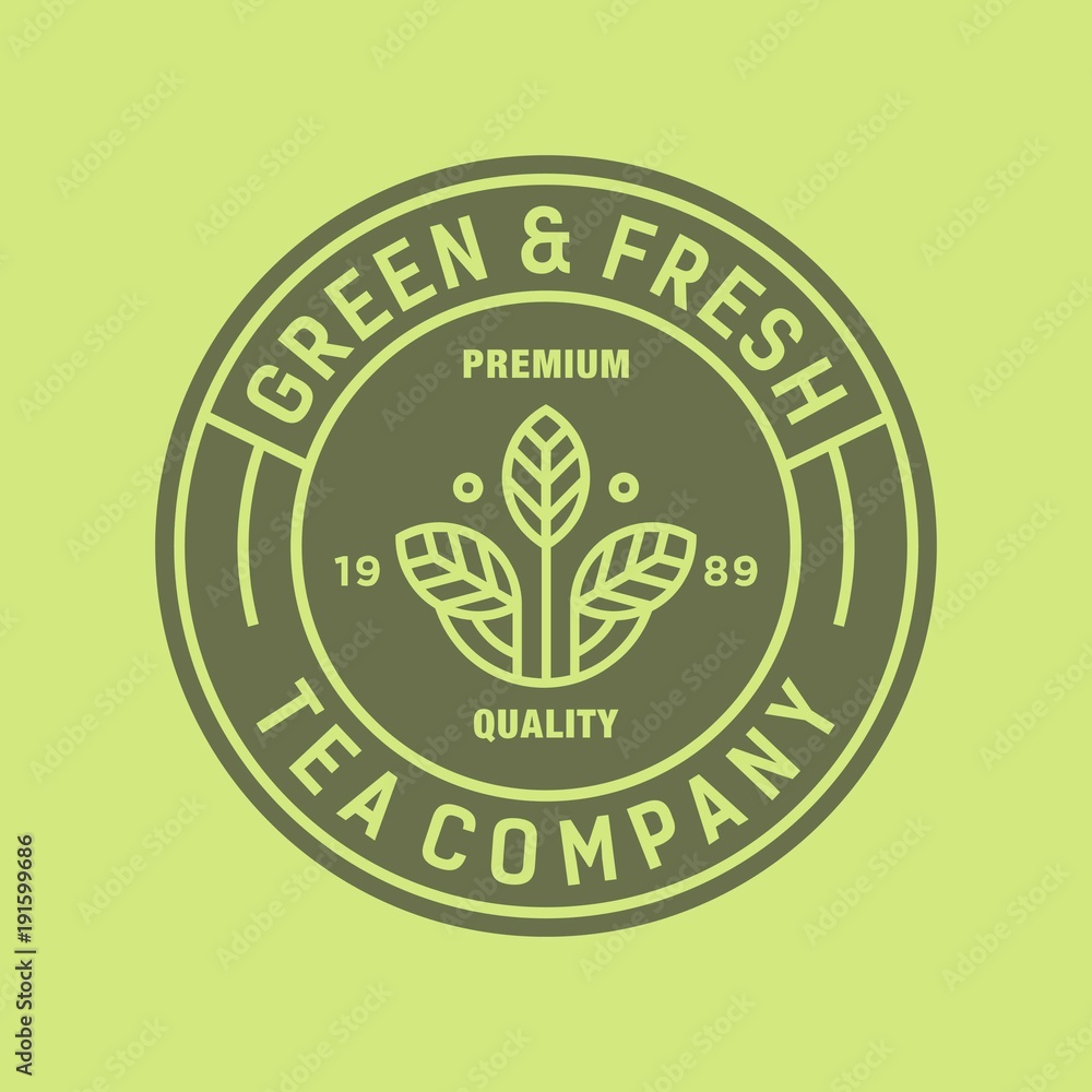 Tea-vector logo/icon illustration
Tea-vector logo/icon illustration