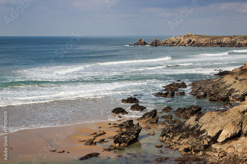 côte sauvage, quiberon, bretagne