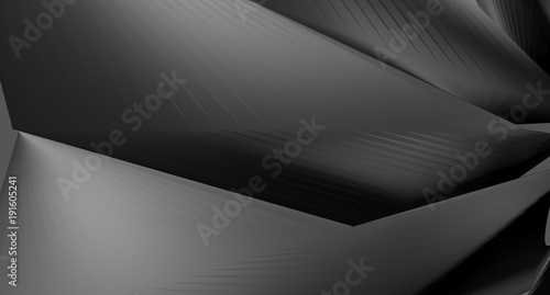 3D Rendering Of Abstract Background With Lines
