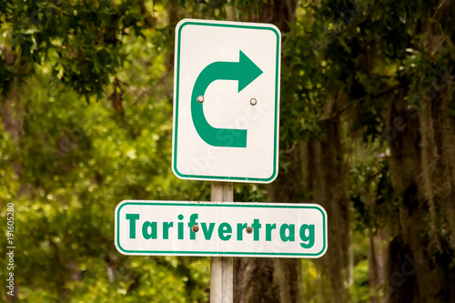 Schild 273 - Tarifvertrag