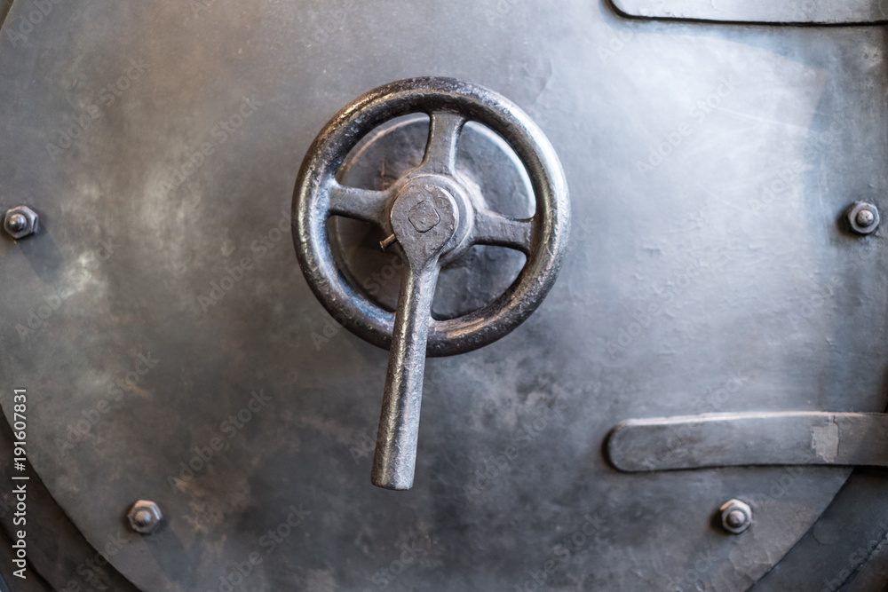door handle of old steam train boiler - door handle of old steam train boiler -
