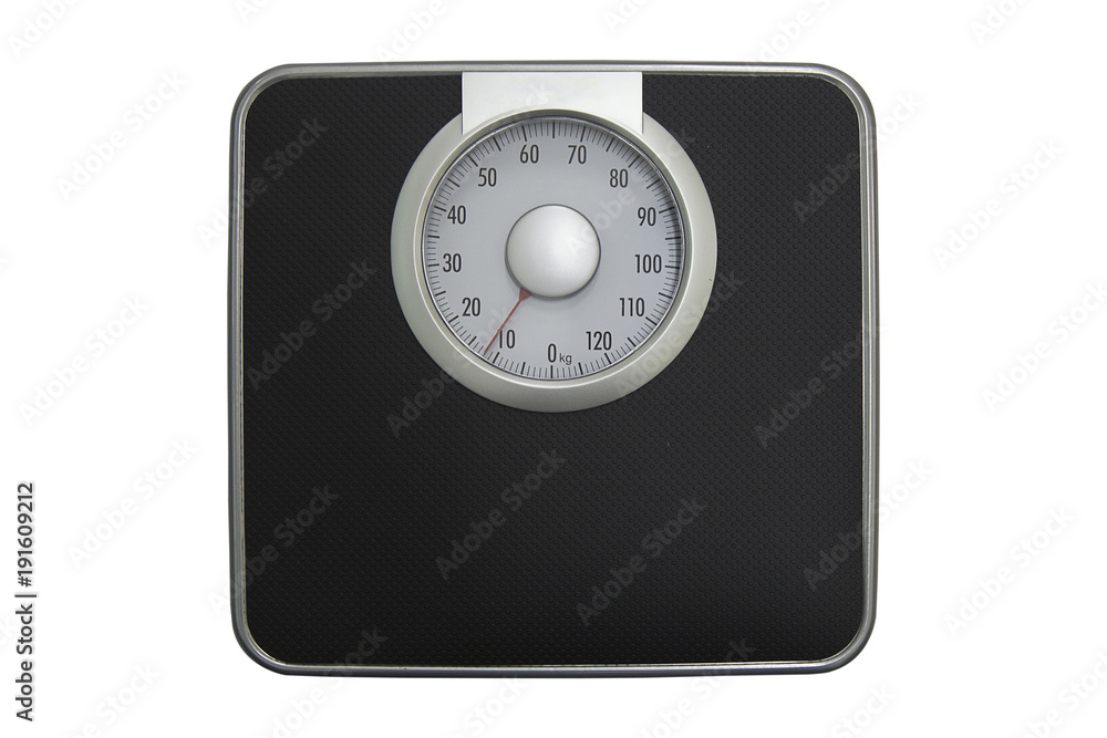 Black Weighing scales are used for health planning. Black Weighing scales are used for health planning.