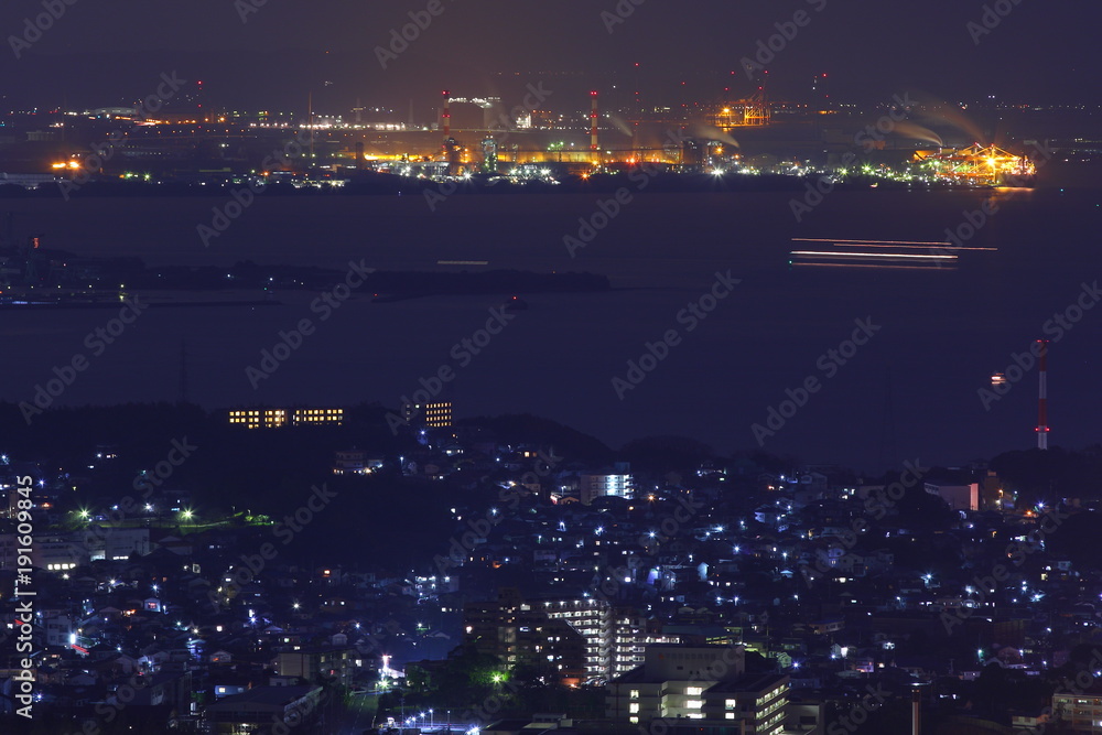 Fukuoka night view Fukuoka night view