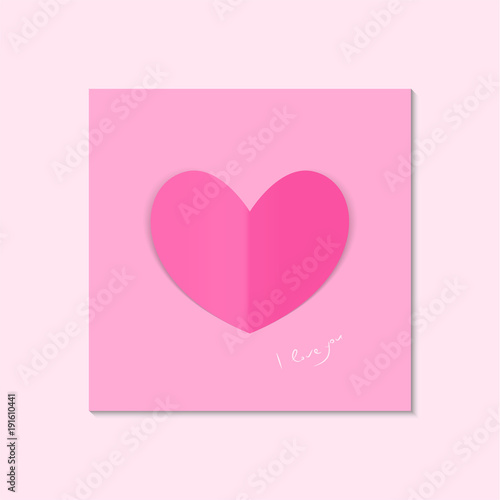 Valentine's Day congratulation.