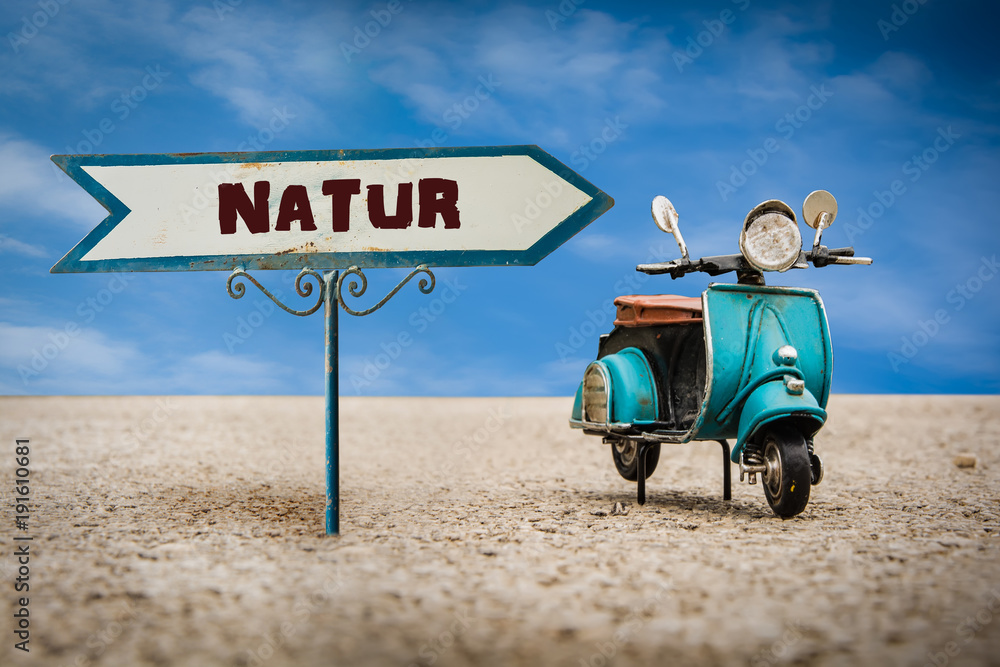 Obraz premium Schild 305 - Natur