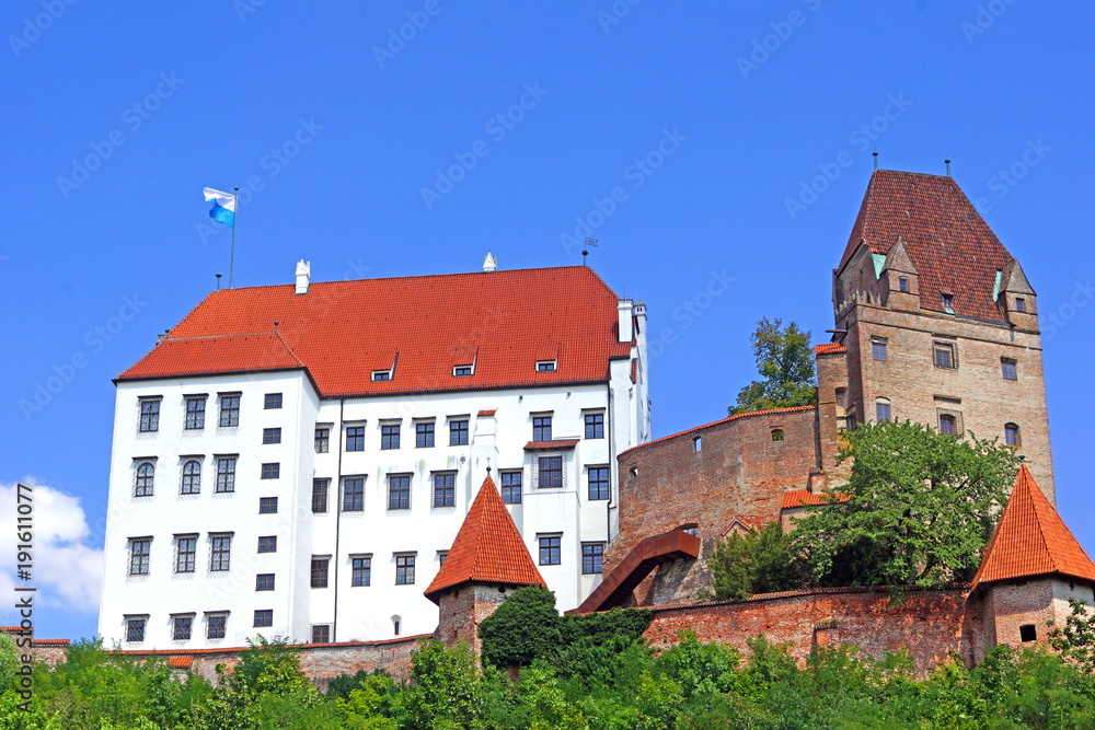 Burg Trausitz in LANDSHUT ( Bayern ) 