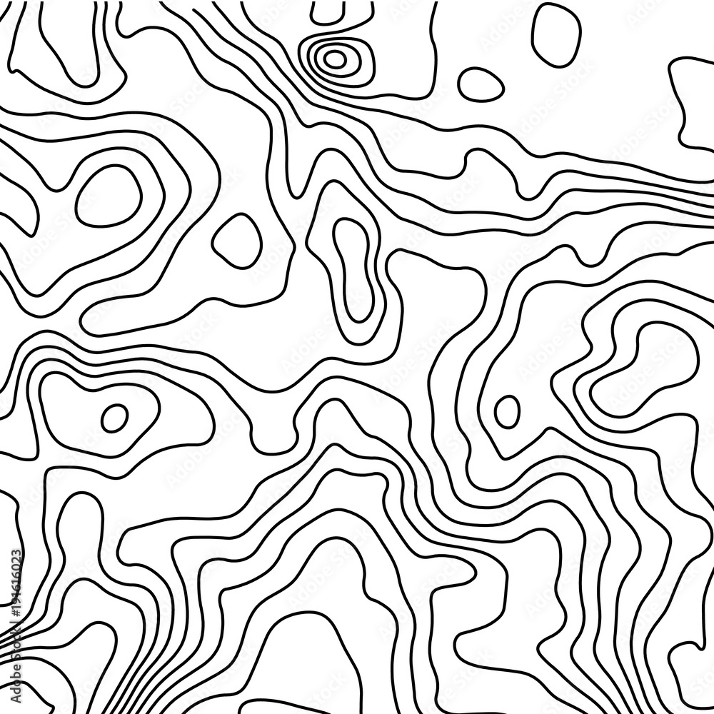 Geometric topography pattern. Landscape terrain. Vector illustration. Geometric topography pattern. Landscape terrain. Vector illustration.
