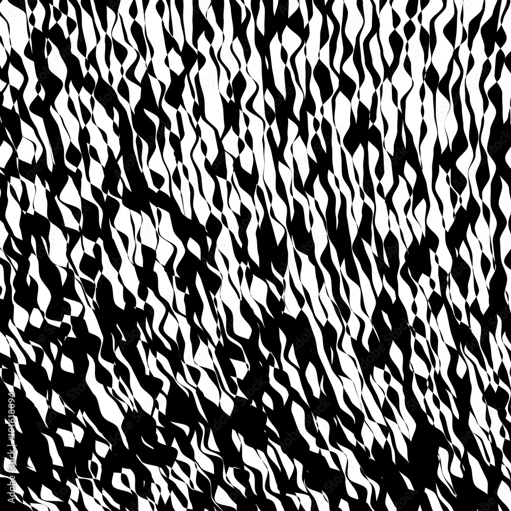 Black and White Wave Stripe Optical Abstract Background Black and White Wave Stripe Optical Abstract Background