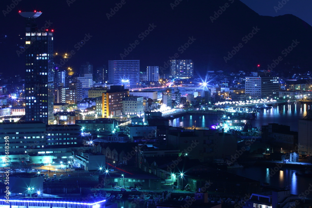 Fototapeta premium Fukuoka night view