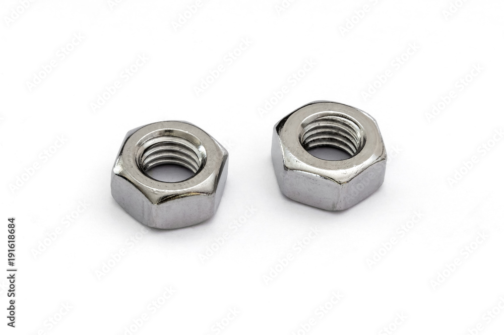 bolts on white background bolts on white background