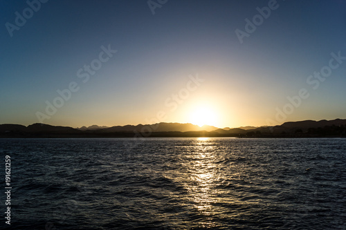 Sonnenuntergang am Meer