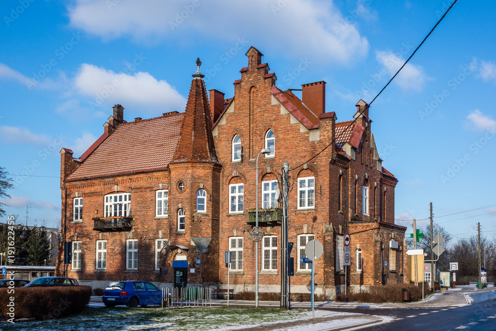 Old historic building in Konstancin Jeziorna, Mazowieckie, Poland