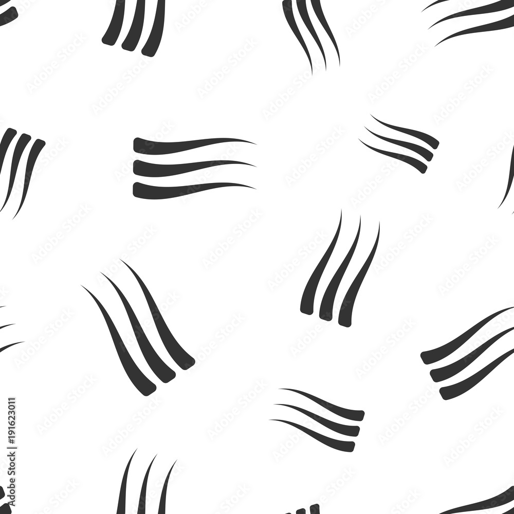Wave seamless pattern background icon. Flat vector illustration. Wave sign symbol pattern. Wave seamless pattern background icon. Flat vector illustration. Wave sign symbol pattern.