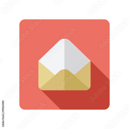 Free Download Open envelope vector icon - GFXLoad