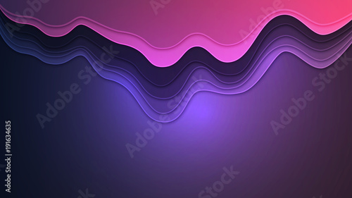Wavy layers