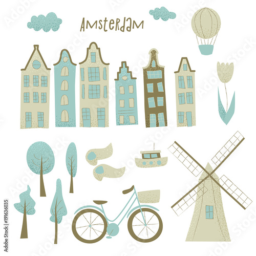 Amsterdam vector design