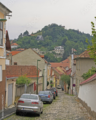 Street in old town of Brasov