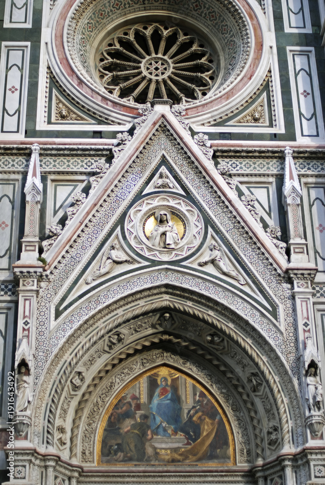 Fototapeta premium Florence Italy, Dome, Architecture