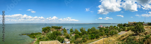 Great panorama of the Acermon fortress with a large image © Niko_Dali